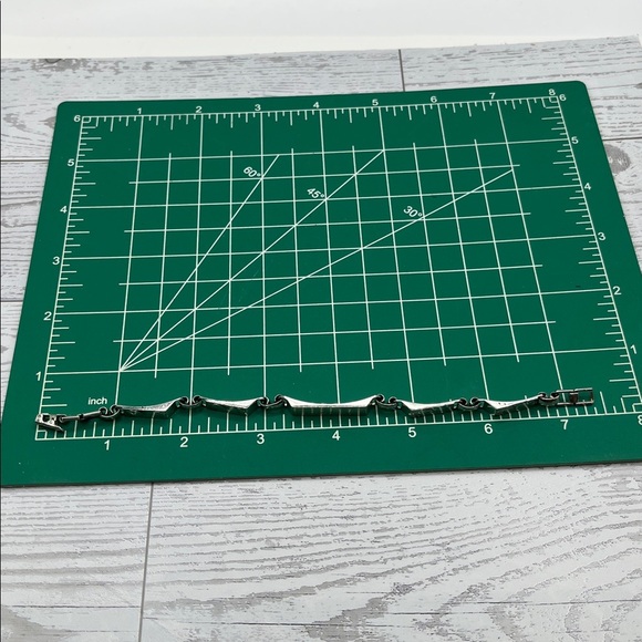 SUSAN Engraved ID bracelet Sterling Silver Bracelet Lamode Silver Vintage - Picture 10 of 12